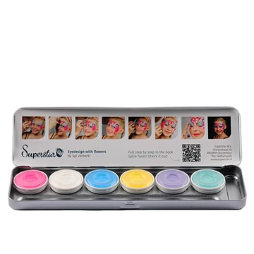 Superstar paletta 6 színű PASTEL UNICORN