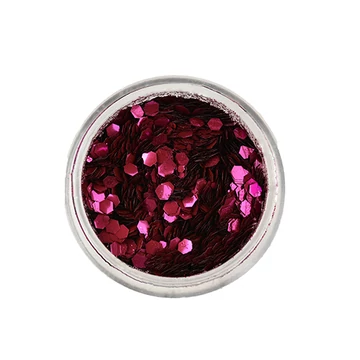 FUCHSIA Biológiailag lebomló arc- és testcsillám Chunky Mix