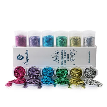 Superstar GlitterMix Biológiailag lebomló Chunky 90 ml.