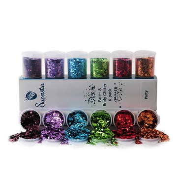 Superstar GlitterMix Party Chunky 130 ml.