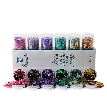 Superstar GlitterMix Crazy Chunky 130 ml.