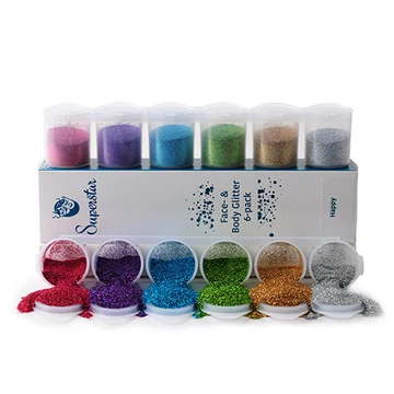 Superstar GlitterMix Happy 6-os 90 ml.