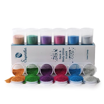 Superstar GlitterMix Laser Candy 6-os 90 ml.