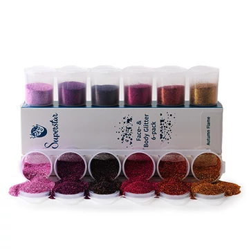Superstar GlitterMix Autumn Flame 6-os 90 ml.