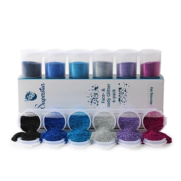 Superstar GlitterMix Morning Sky 6-os 90 ml.