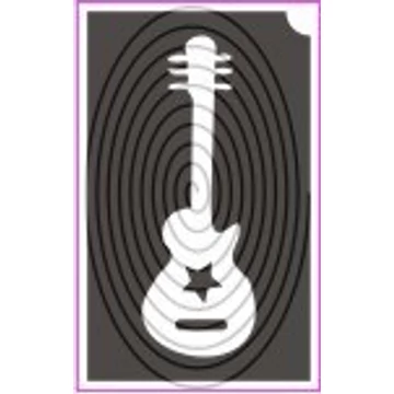 Gitár csillaggal (csss0026)