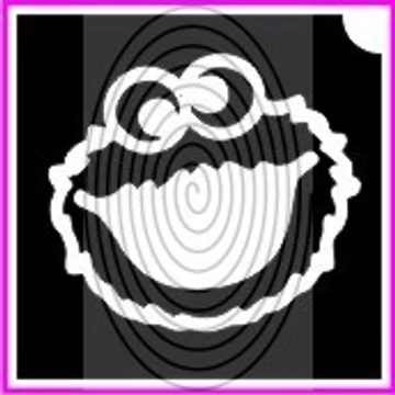 Sütiszörny fej, Cookie Monster (csss0376)