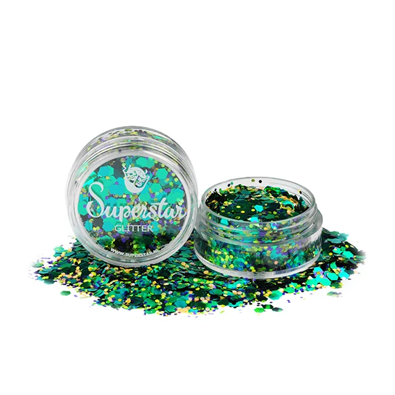 Chunky csillám mix 8 ml - Peacock