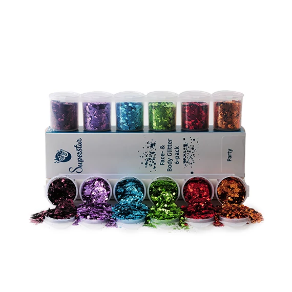 Superstar GlitterMix Party Chunky 130 ml.