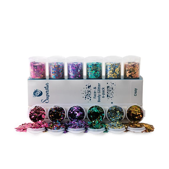 Superstar GlitterMix Crazy Chunky 130 ml.