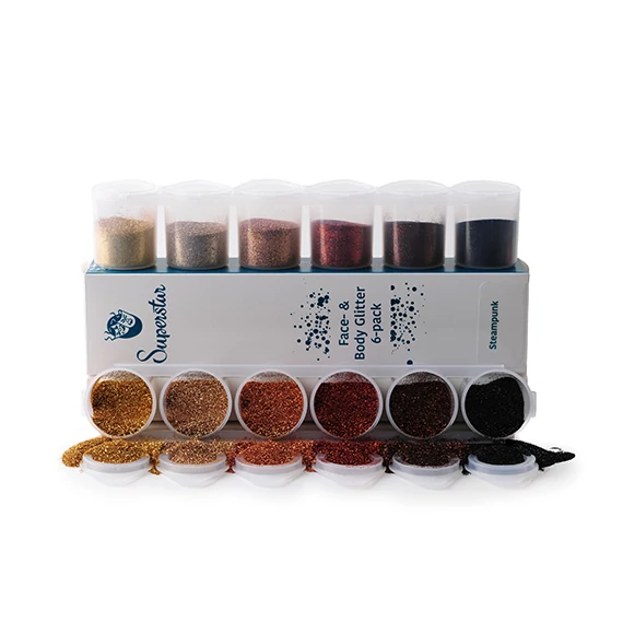 Superstar GlitterMix Steampunk 6-os  90 ml.