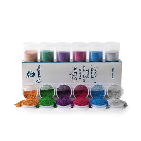 Superstar GlitterMix Laser Candy 6-os 90 ml.