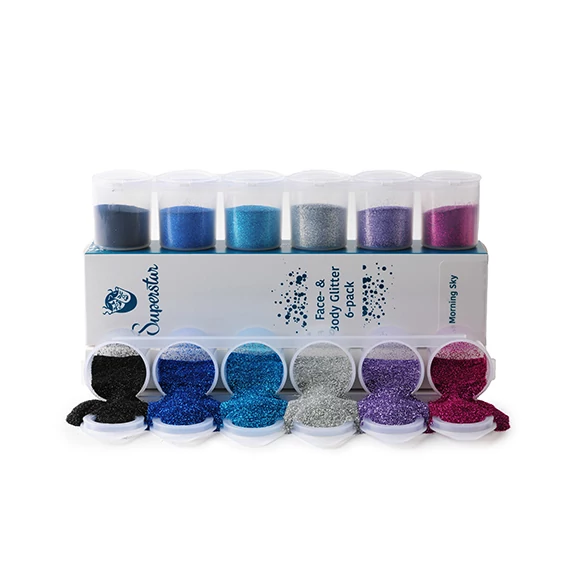 Superstar GlitterMix Morning Sky 6-os 90 ml.
