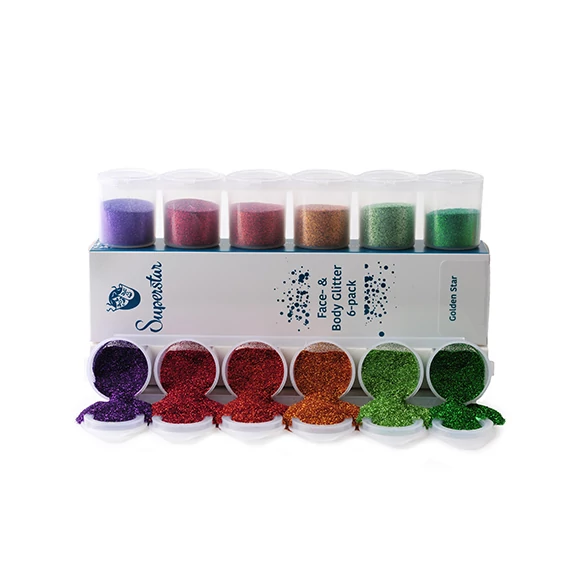 Superstar GlitterMix Golden Star 6-os 90 ml.
