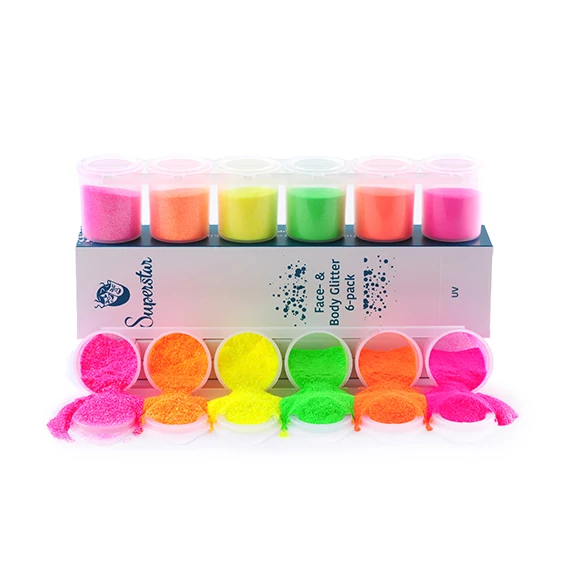 Superstar GlitterMix UV 6-os 90 ml.