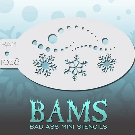 Bad Ass Mini Stencil 1038